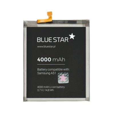 Bluestar Akku Ersatz kompatibel mit Samsung GALAXY A51 (A515F) 4000mAh Li-lon ...