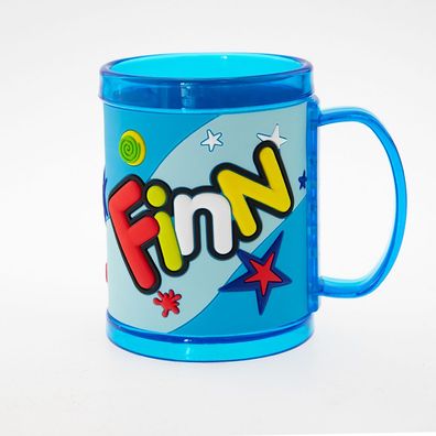 John Hinde Namensbecher für Kinder Name Finn