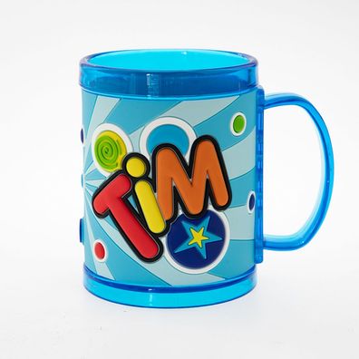 John Hinde Namensbecher für Kinder Name Tim