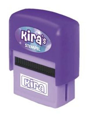 Kinderstempel mit Namen Kira