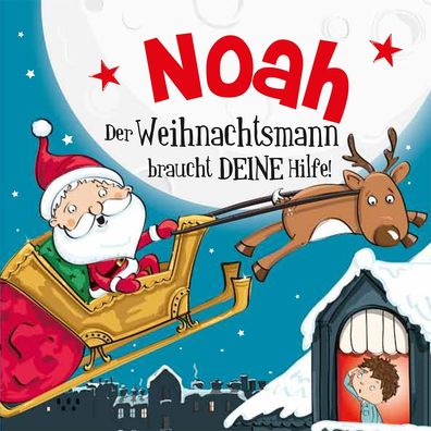 Namens-Weihnachtsbuch - Deine persönliche Weihnachtsgeschichte mit Namen Noah