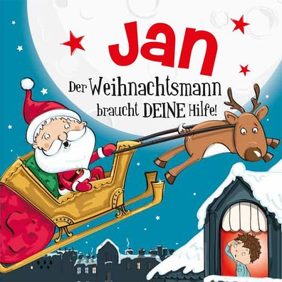 Namens-Weihnachtsbuch - Deine persönliche Weihnachtsgeschichte mit Namen Jan