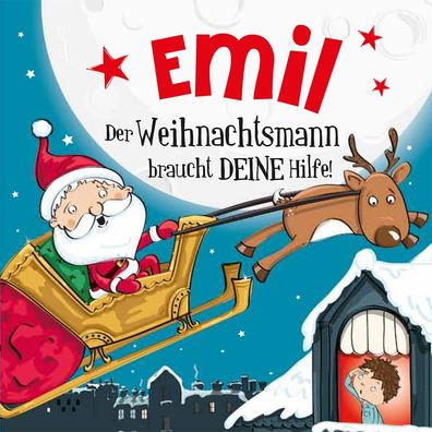 Namens-Weihnachtsbuch - Deine persönliche Weihnachtsgeschichte mit Namen Emil