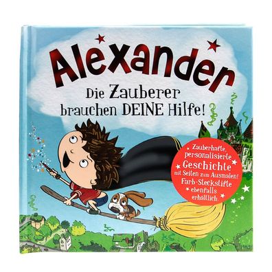 Das magische Maerchenbuch mit deinen Namen -Alexander