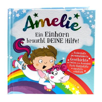 Das magische Maerchenbuch mit deinen Namen -Amelie