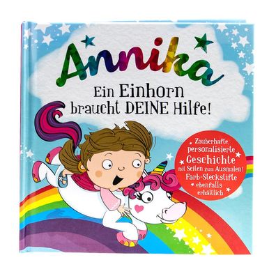 Das magische Maerchenbuch mit deinen Namen -Annika