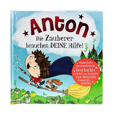 Das magische Maerchenbuch mit deinen Namen -Anton