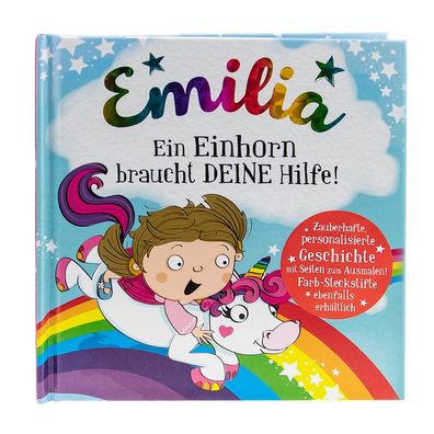 Das magische Maerchenbuch mit deinen Namen -Emilia