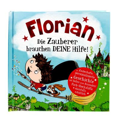 Das magische Maerchenbuch mit deinen Namen -Florian