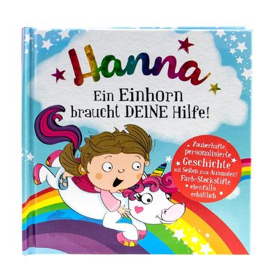 Das magische Maerchenbuch mit deinen Namen -Hanna