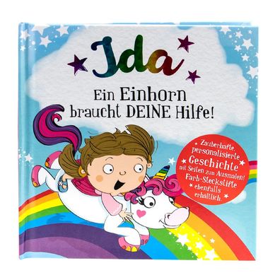 Das magische Maerchenbuch mit deinen Namen -Ida