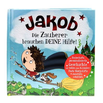 Das magische Maerchenbuch mit deinen Namen -Jakob