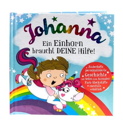 Das magische Maerchenbuch mit deinen Namen -Johanna