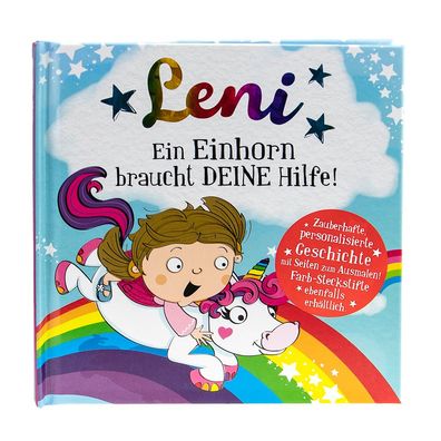 Das magische Maerchenbuch mit deinen Namen -Leni
