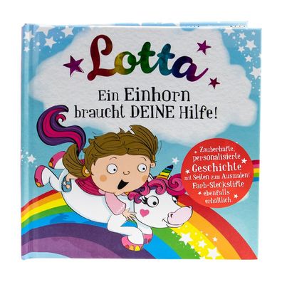 Das magische Maerchenbuch mit deinen Namen -Lotta