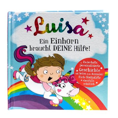 Das magische Maerchenbuch mit deinen Namen -Luisa