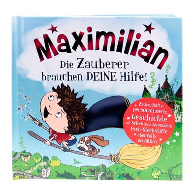 Das magische Maerchenbuch mit deinen Namen -Maximilian