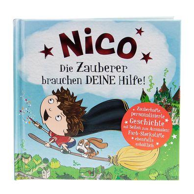 Das magische Maerchenbuch mit deinen Namen -Nico