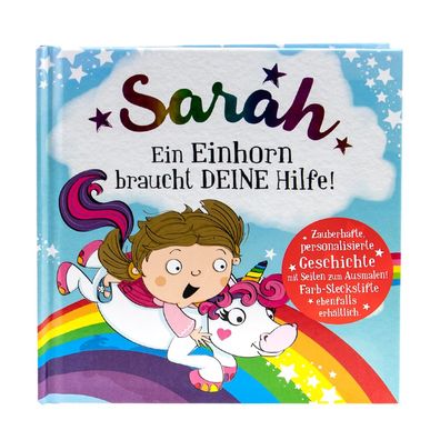 Das magische Maerchenbuch mit deinen Namen -Sarah