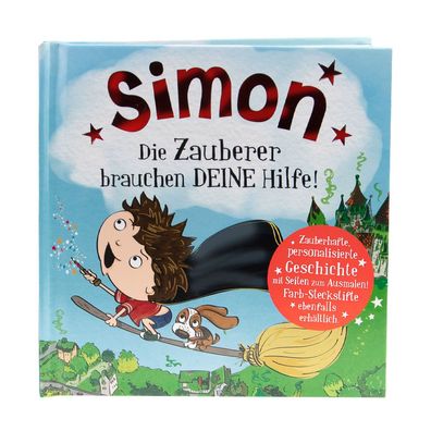 Das magische Maerchenbuch mit deinen Namen -Simon
