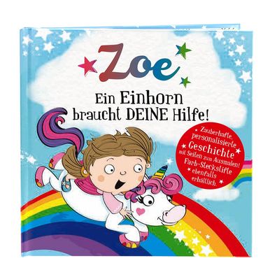 Das magische Maerchenbuch mit deinen Namen -Zoe
