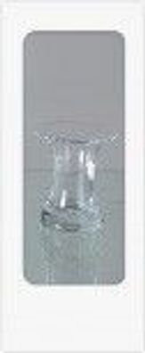 Vase 15cm aus Kristallglas mundgeblasen
