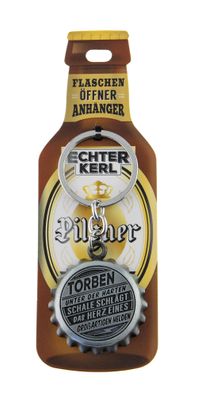 Echter Kerl Flaschenöffner Anhänger - Torben