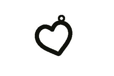 Versilbertes Armband mit Namen Herz (Symbol)
