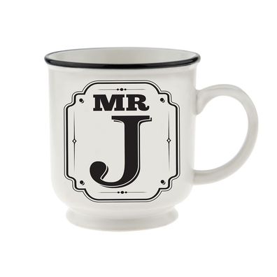 H&H Becher Mr J - für Hochzeit, Jubiläum und Jahrestag