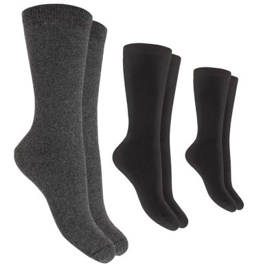 Herren Thermo Socken 3 - 24 Paar Baumwolle Herrensocken Komfort Strümpfe 39-46