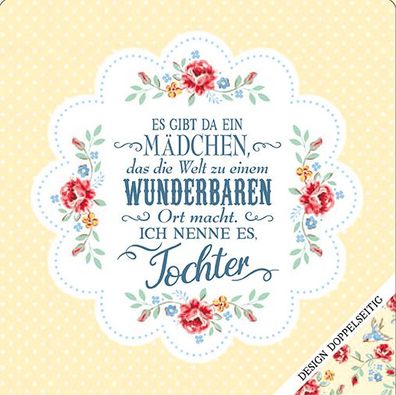 Cook Shop Geschirrtuch Es gibt da ein Mädchen…