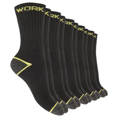 Männer Arbeitssocken 5 - 20 Paar Baumwolle Langsocken Herren Socken 39-50 Work