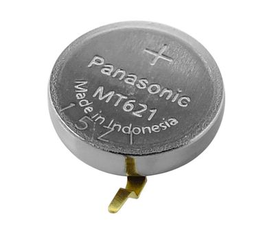 Citizen | Akku Panasonic Batterie LiIon Knopfzelle mit Fähnchen MT621