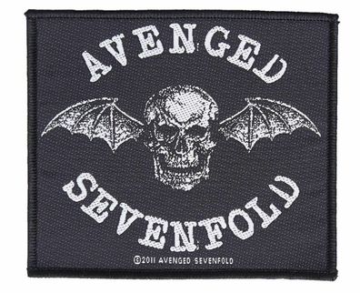 Avenged Sevenfold Death Bat Aufnäher Patch Metal Shop