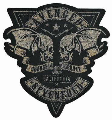 Avenged Sevenfold Orange County Cut Out Aufnäher Patch NEU & Official!