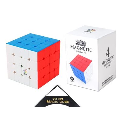YuXin Little Magic 4x4 Magnetic - stickerless - Zauberwürfel Speedcube Magische