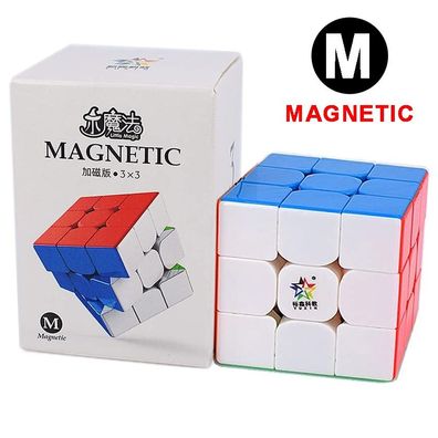 YuXin Little Magic 3x3 V2 (2021) Magnetic - stickerless - Zauberwürfel Speedcub