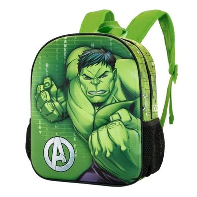 Marvel Hulk 3D Rucksack Avengers Kindertasche Kindergartenrucksack Backpack