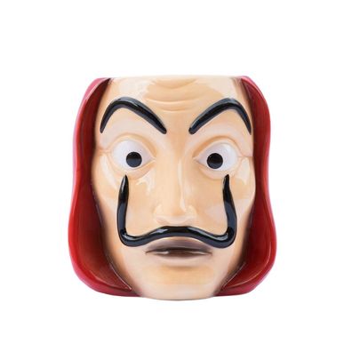 Haus des Geldes Maske 3D Kaffeetasse 350ml La Casa de Papel Mug Cup Tazza