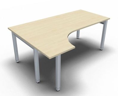 EDV-Schreibtisch ONE 180x120/80 cm links Büroarbeitsplatz Tisch Schreibtische