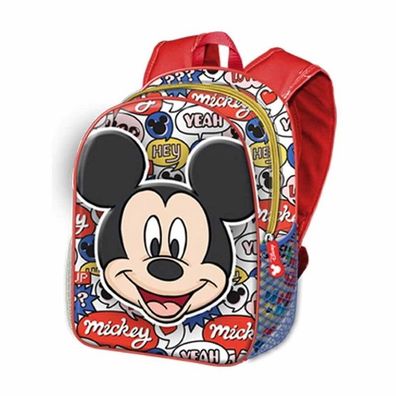 Disney Mickey Mouse Yeah 3D Rucksack Kindertasche Kindergartenrucksack