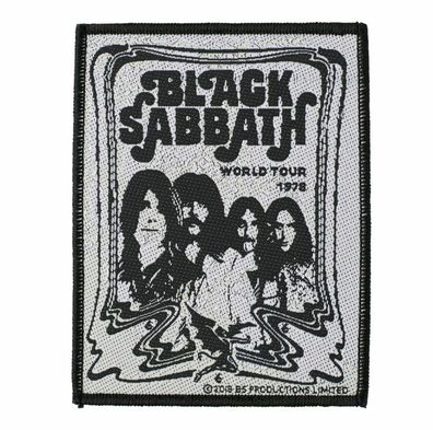 Black Sabbath Band Aufnäher Patch NEU & Official!
