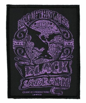 Black Sabbath Lord of this World Aufnäher Patch NEU & Official!