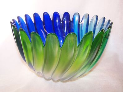 Walther Glas Siebenstern Blüten / Bowl Collection Glas-Schale * **