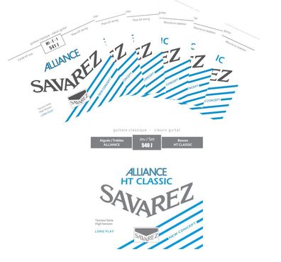 Savarez 540J Alliance HT classic - high tension - Satz oder Einzelsaiten