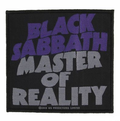 Black Sabbath Master Of Reality Aufnäher Patch NEU & Official!