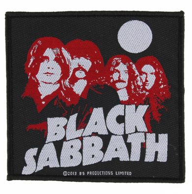 Black Sabbath Red Portraits Aufnäher Patch NEU & Official!