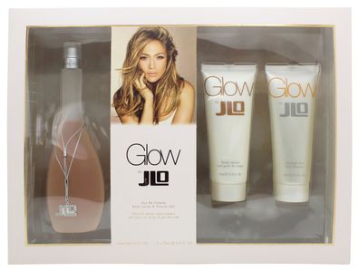 Glow by Jennifer Lopez for Women Geschenkset 100ml EDT + 75ml Körperlotion + 75