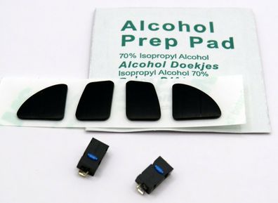 1 Set Gleitpad + 2x Micro-Schalter für Logitech Anywhere MX, M905, Ersatz-Füße