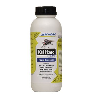 Killtec ultra Insektizid Spritz- und Streichmittel gegen Stallfliegen 1000 ml | Insek